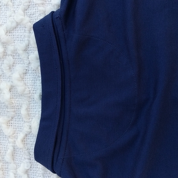 David Donahue Long Sleeve Knit Straight Hem Shirt - Picture 11 of 11